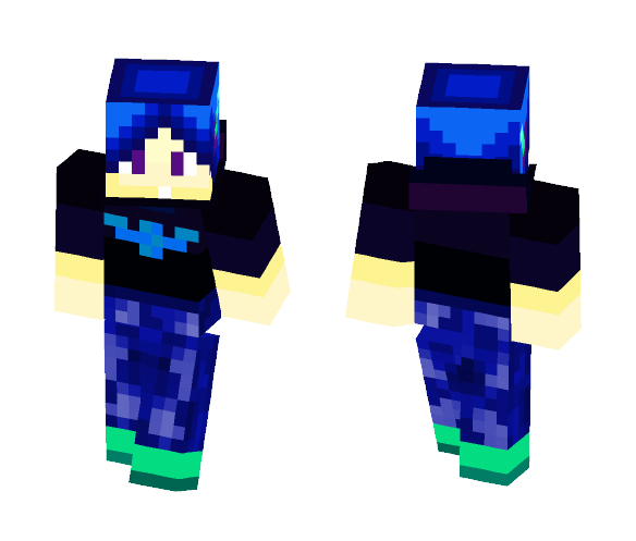 DC Themed boy - Boy Minecraft Skins - image 1