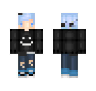 Blue haired boy :)