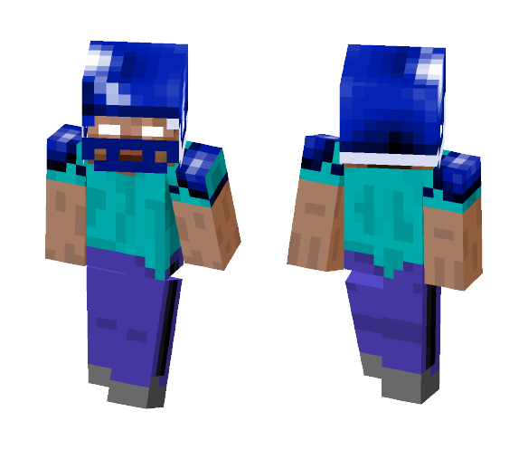 Football Herobrine - Herobrine Minecraft Skins - image 1
