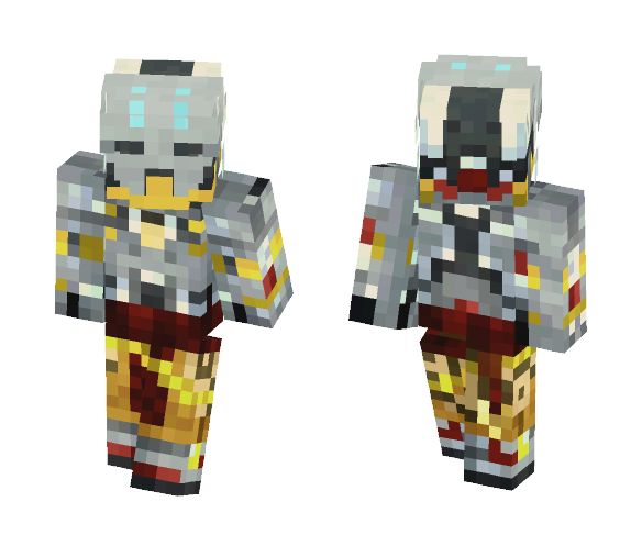 Zenyatta (OverWatch) - Male Minecraft Skins - image 1