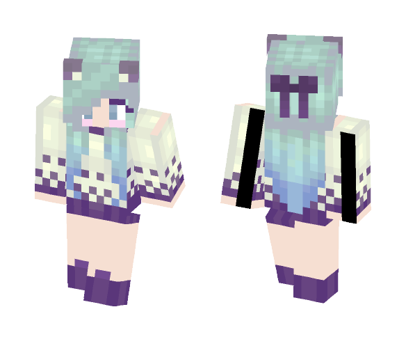A Little CatGirl - Female Minecraft Skins - image 1