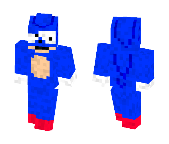 SANIC LOLOLOL GOTTA GO FAEST - Male Minecraft Skins - image 1