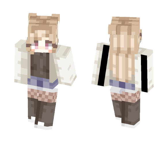 idk i'м bσяєd - Female Minecraft Skins - image 1
