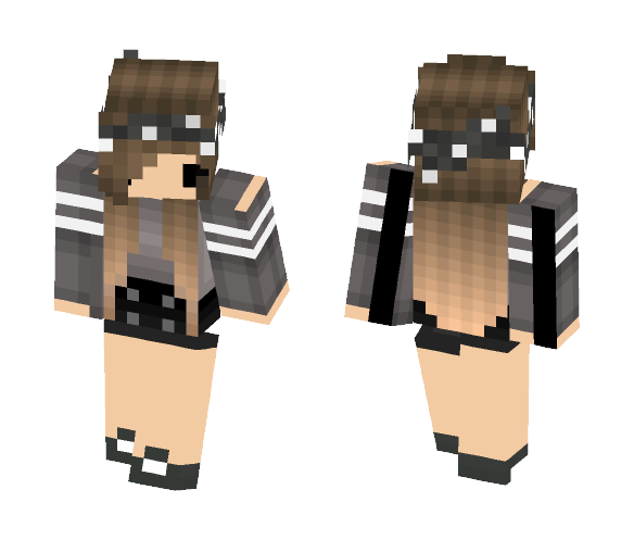 Chibi Bandana - Female Minecraft Skins - image 1