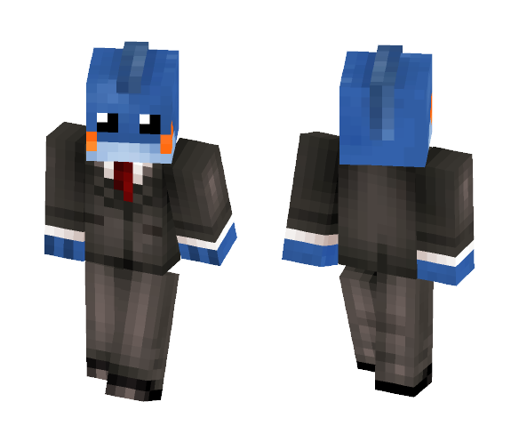 Mudkip in a Tuxedo - Male Minecraft Skins - image 1