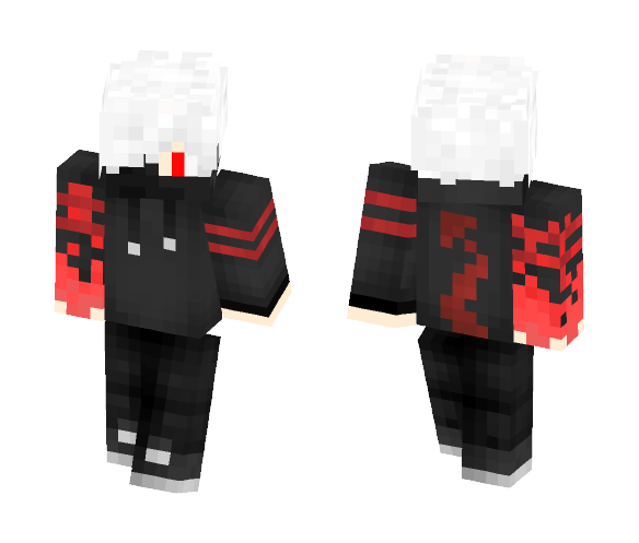 Download Free RedGhost Skin for Minecraft image 1 RedGhost - Male Minecraft Skins - image 1