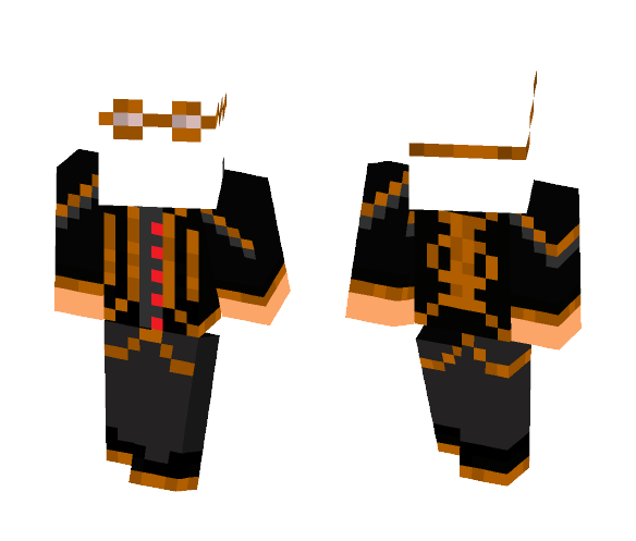 Red eye steam punk - Male Minecraft Skins - image 1
