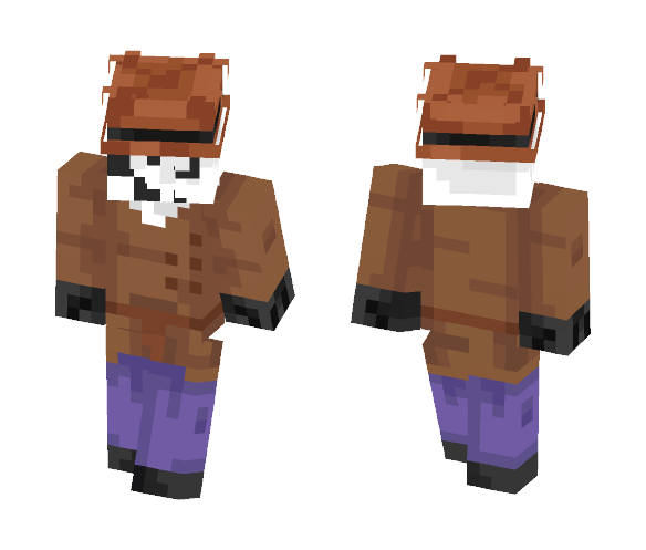 Rorschach - Male Minecraft Skins - image 1