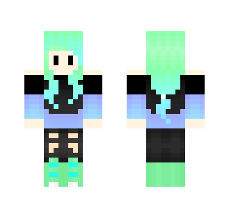 Blue girl