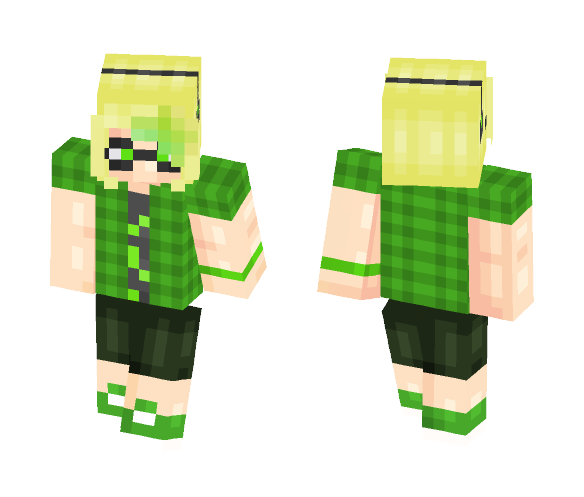 If Peridot was a human {SU} - Female Minecraft Skins - image 1