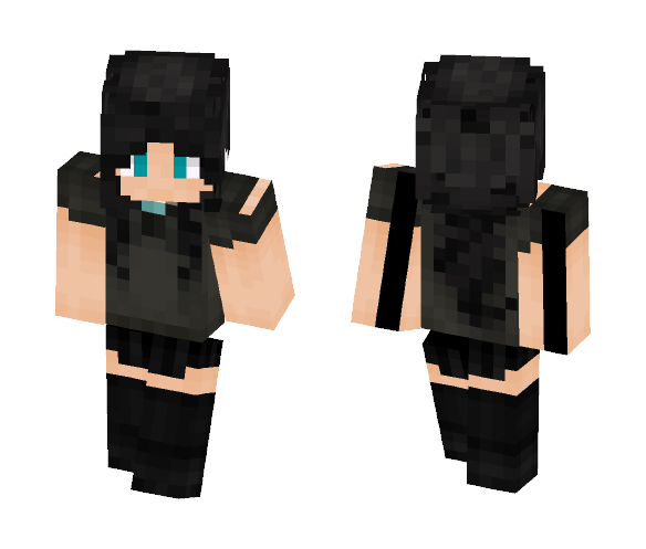 Mana Ryougi - Female Minecraft Skins - image 1