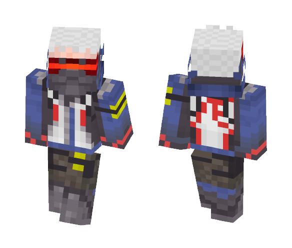 Overwatch - Soldier 76 - Male Minecraft Skins - image 1