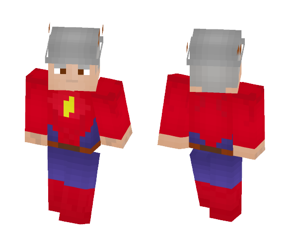 Download Free Jay Garrick (CW) Skin for Minecraft image 1 Jay Garrick (CW) - Male Minecraft Skins - image 1