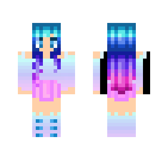 Rain bow girl my edits!