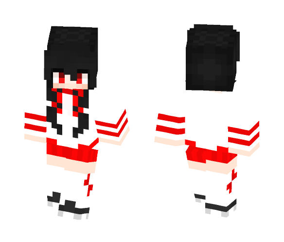Vampire School Girl - Girl Minecraft Skins - image 1