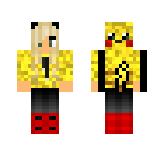 Pikachu Hoodie Girl