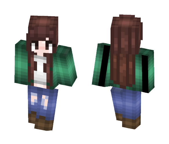 First Skin ^-^ - Female Minecraft Skins - image 1