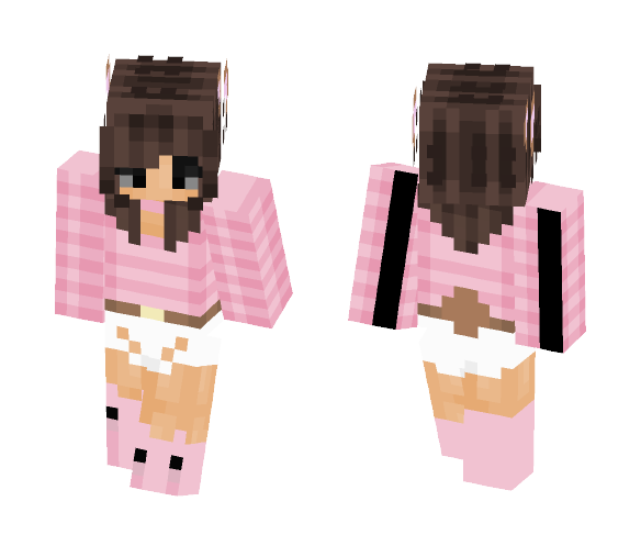 Luna: Adorable sleep over :3 - Male Minecraft Skins - image 1