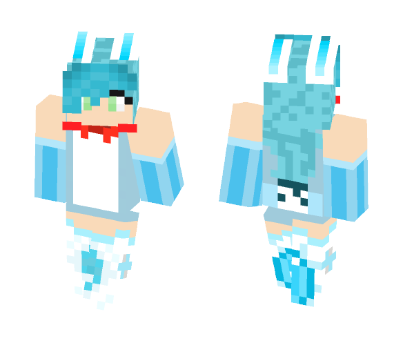Download Free Toy Bonnie Girl Skin for Minecraft image 1 Toy Bonnie Girl - Girl Minecraft Skins - image 1