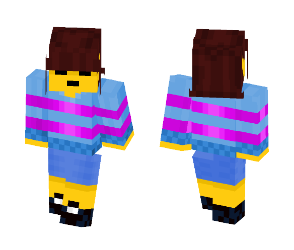 FRISK DREEMURR (Yellow skin) - Other Minecraft Skins - image 1