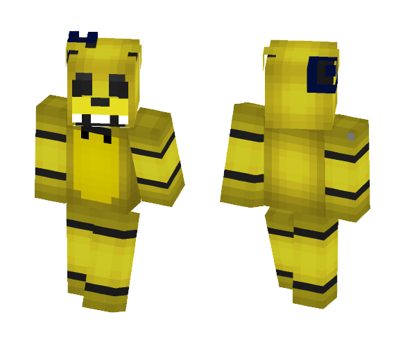 Golden Freddy - Male Minecraft Skins - image 1