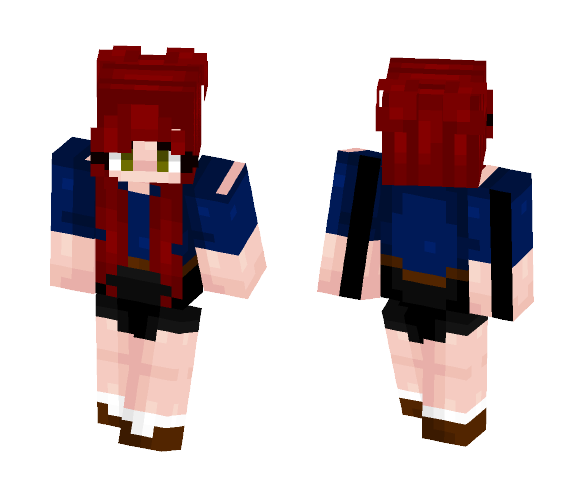 ☂ // it's raining outside - Female Minecraft Skins - image 1
