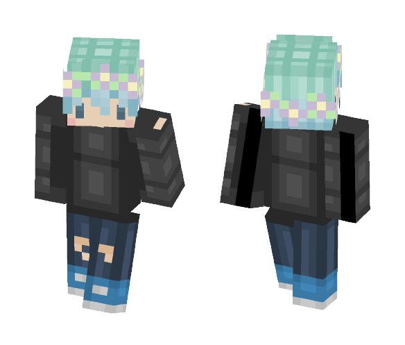 ~personal~ Kawaii Azul - Kawaii Minecraft Skins - image 1