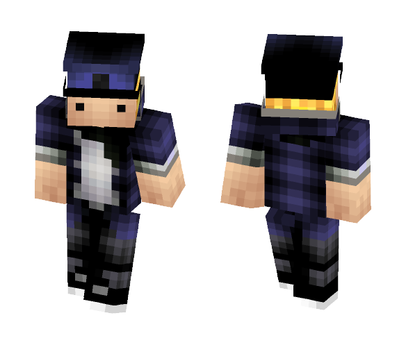 Download Free blue forgivens Skin for Minecraft image 1 blue forgivens - Male Minecraft Skins - image 1