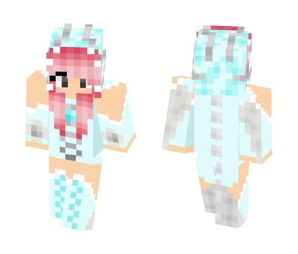 Download Free Space girl Skin for Minecraft image 1 Space girl - Girl Minecraft Skins - image 1