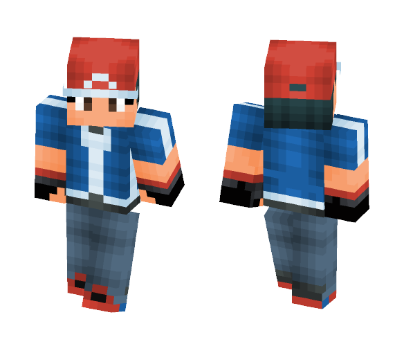 Ash Pokemon XY - Male Minecraft Skins - image 1