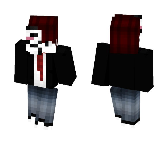 Download Free ~Auburn Hair - Masked Boy~ Skin for Minecraft image 1 ~Auburn Hair - Masked Boy~ - Male Minecraft Skins - image 1