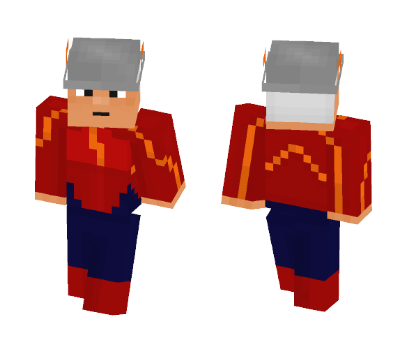 Jay Garrick (CW Season 2 Finale) - Male Minecraft Skins - image 1