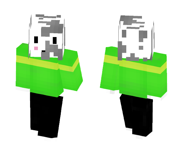 Asriel- Undertale - Male Minecraft Skins - image 1
