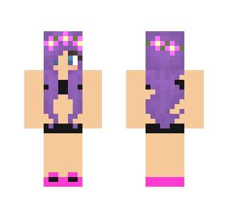 Girl in a bikini