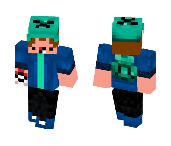 A baby pokemon trainer - Baby Minecraft Skins - image 1