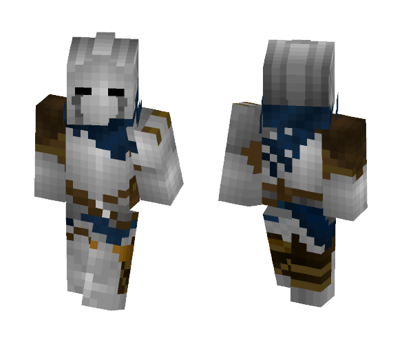 Dark Souls 3 Knight (Blue) - Comics Minecraft Skins - image 1