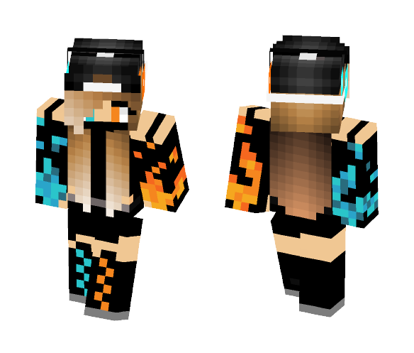 Elemental Girl - Girl Minecraft Skins - image 1
