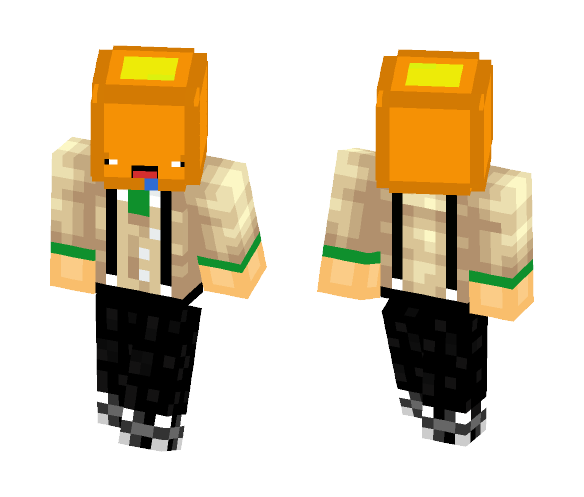 PancakePlayz 3d derp - Other Minecraft Skins - image 1