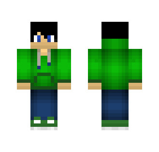 Green Hoodie [Male]