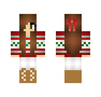 Christmas Burnett ~Rosely - Christmas Minecraft Skins - image 2