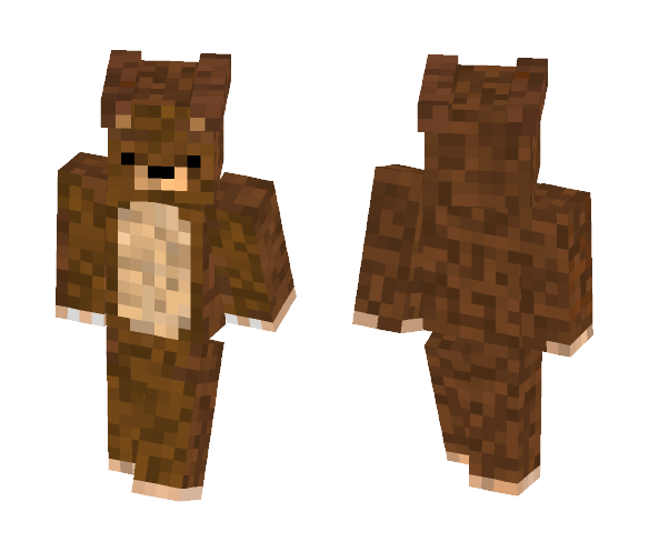 Simple Bear - Interchangeable Minecraft Skins - image 1