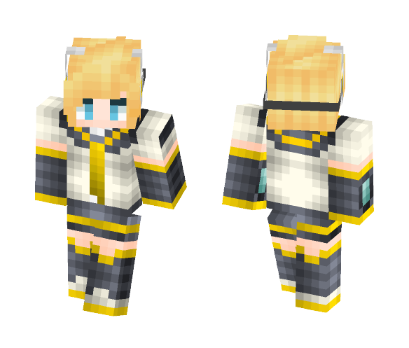 Download Free lenkagamine03 Skin for Minecraft image 1 lenkagamine03 - Male Minecraft Skins - image 1