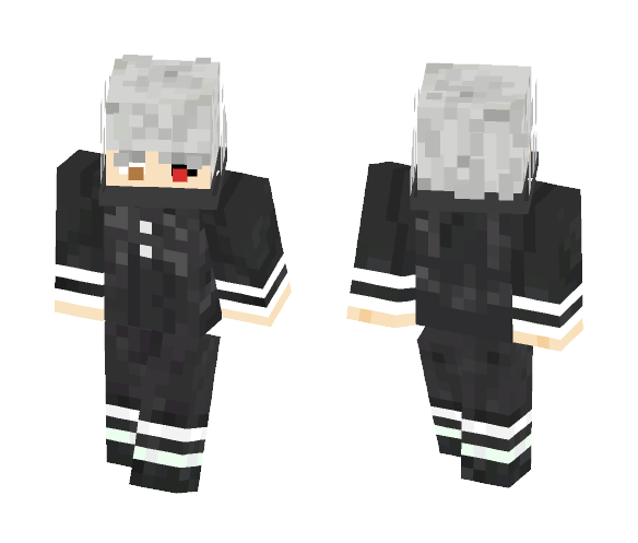 ● Kaneki Ken - Tokyo Ghoul ● - Male Minecraft Skins - image 1
