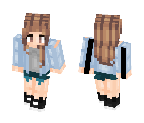 Last day of schooooool - Female Minecraft Skins - image 1