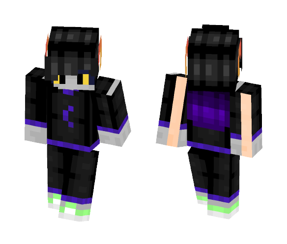 homestuck oc for a friend - Female Minecraft Skins - image 1