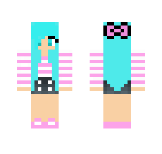 Bow Girl w/ Headphones