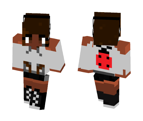 Ladybug Lover - Female Minecraft Skins - image 1