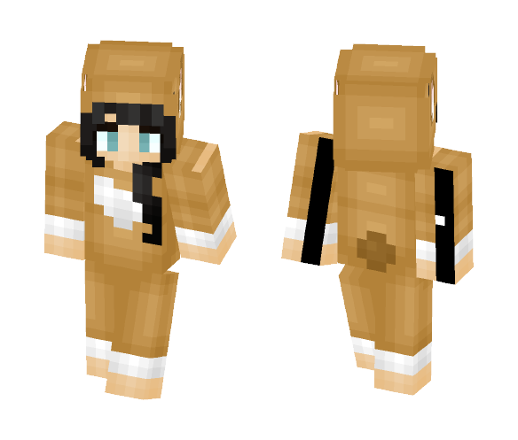 Corgi Onesie - Female Minecraft Skins - image 1