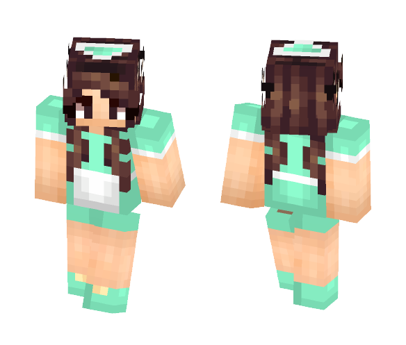 My Senpai Hannah!!!!!!!! ~Linx - Female Minecraft Skins - image 1