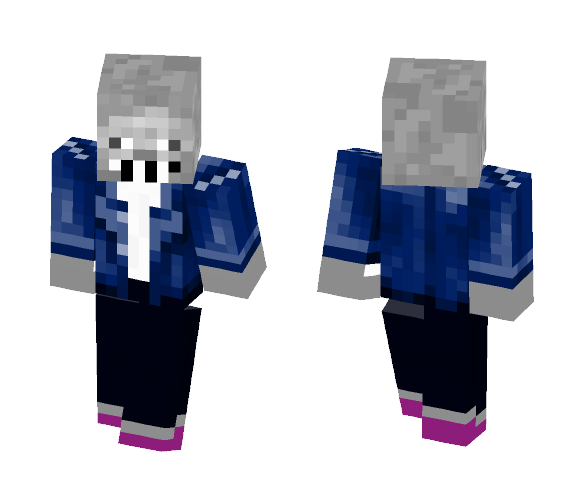 Sans Real - Male Minecraft Skins - image 1